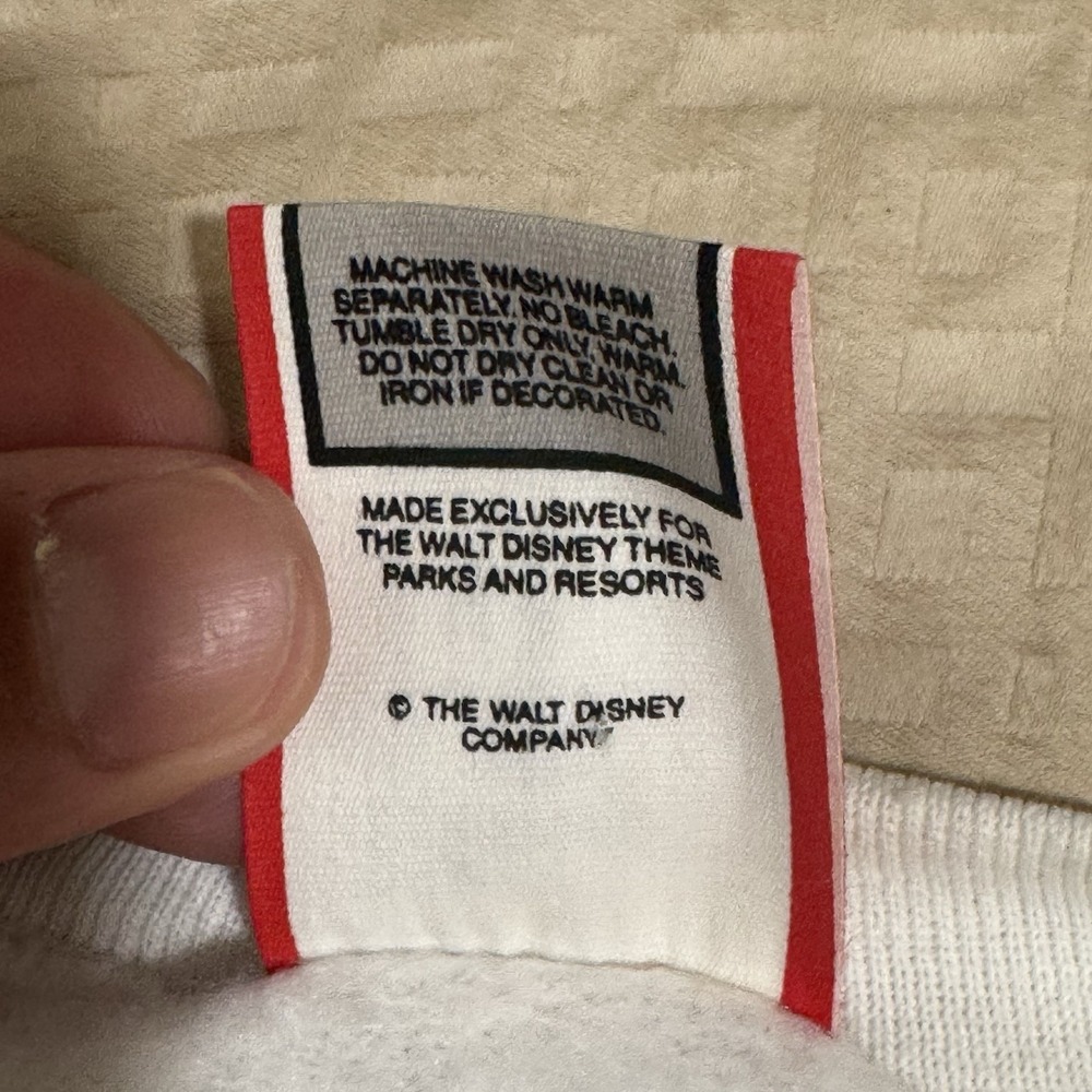 Vintage Mickey Mouse Disney Designs Sweatshirt Crewneck 1980s Made in USA Large - Picture 5 of 10